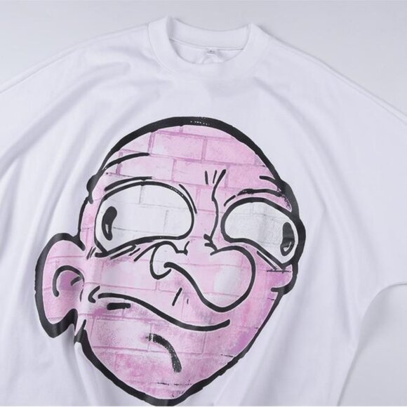 Billionaire Studios Quirky Pink Brick Face T Shirt - Picture 4 of 5